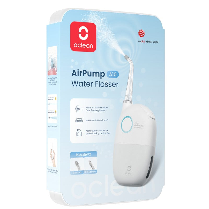 OCLEAN A10: AIRPUMP WATER FLOSSER: GREY