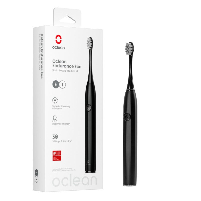 OCLEAN: ENDURANCE ECO SONIC TOOTHBRUSH: WHITE AND/OR BLACK