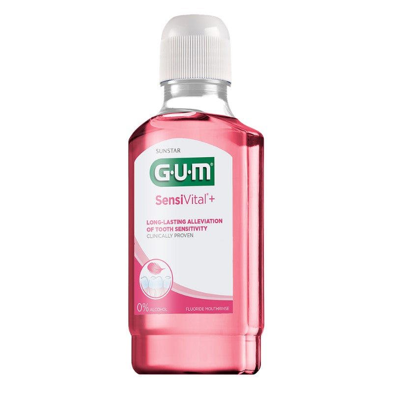 G.U.M. SensiVital+ Mouthrinse: 300ml.